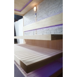 Sauna sucha z piecem MUE-1240 8-osobowa 300x200x210cm